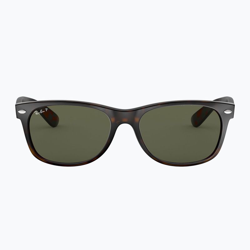 Sluneční brýle Ray-Ban New Wayfarer Classic tortoise/green g-15 polarized 2