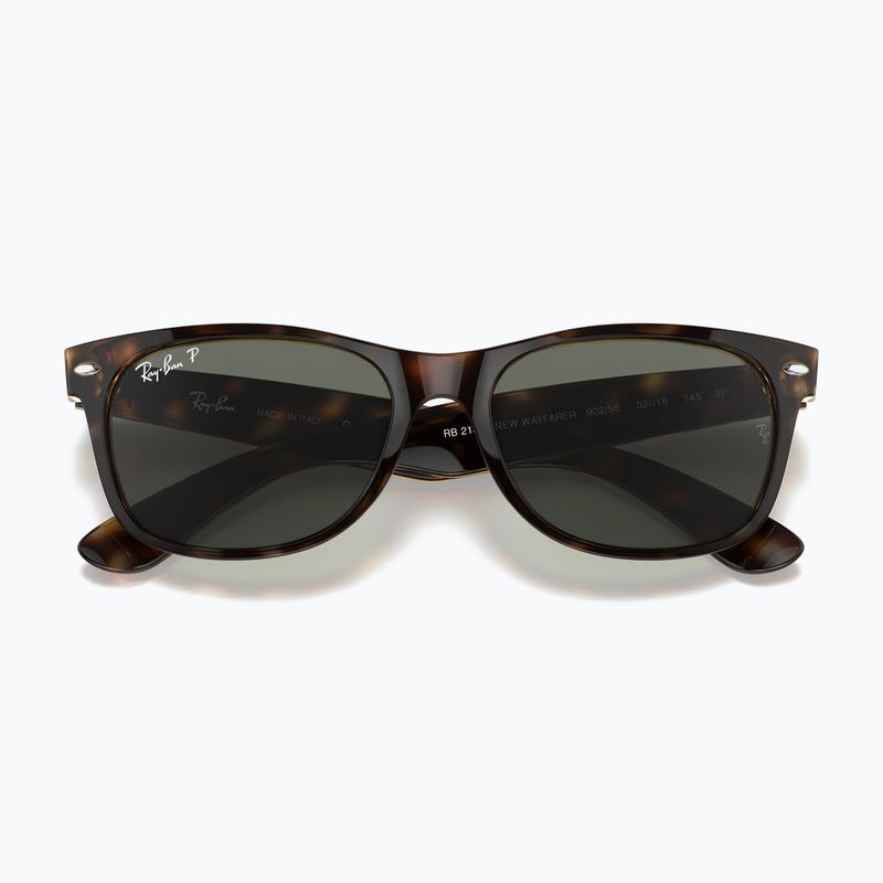 Sluneční brýle Ray-Ban New Wayfarer Classic tortoise/green g-15 polarized 3