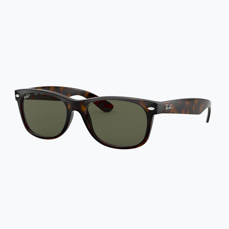Sluneční brýle Ray-Ban New Wayfarer Classic tortoise/green g-15 polarized 4