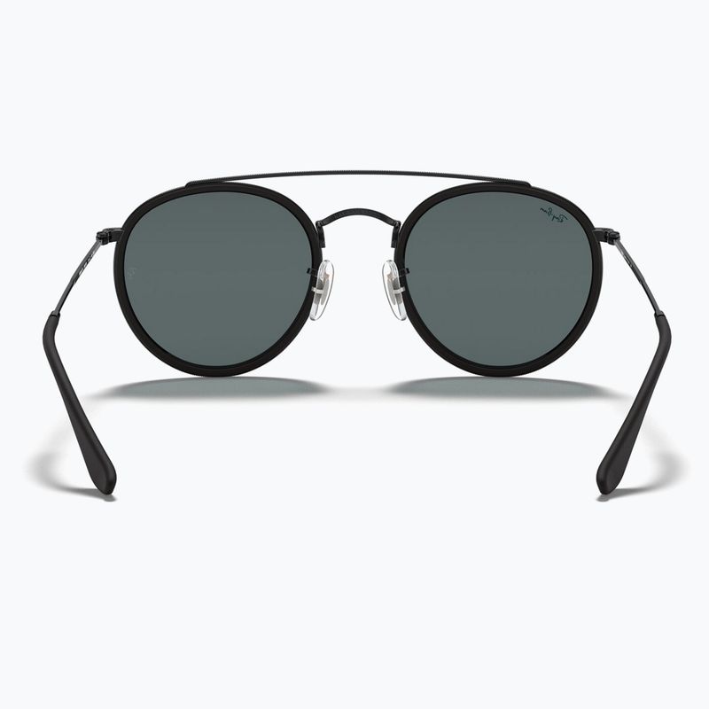 Sluneční brýle Ray-Ban Round Double Bridge black/blue/grey 5