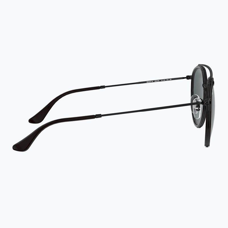 Sluneční brýle Ray-Ban Round Double Bridge black/blue/grey 7