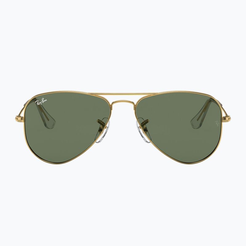 Dětské sluneční brýle Ray-Ban Aviator arista gold/dark green 2