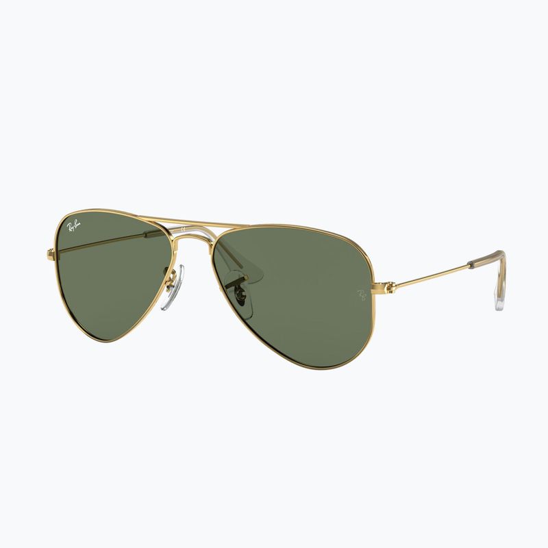 Dětské sluneční brýle Ray-Ban Aviator arista gold/dark green 4