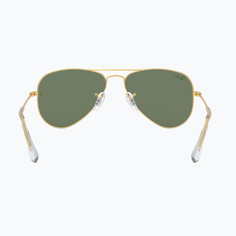 Dětské sluneční brýle Ray-Ban Aviator arista gold/dark green 5