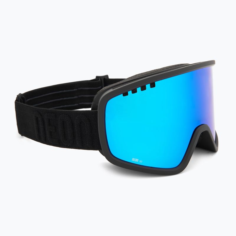 Lyžařské brýle Neon Force Otg black/black/mirror blue