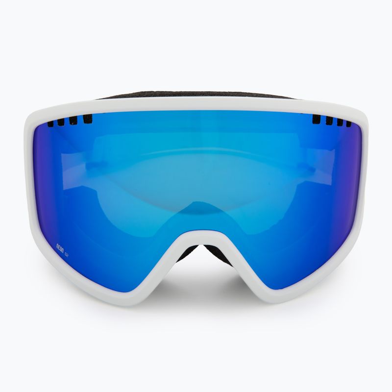Lyžařské brýle Neon Force Otg white/white/mirror blue 2