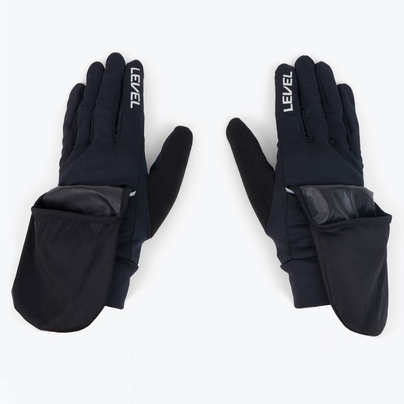 Pánské trekové rukavice Level Spider Plus černé 3481 2