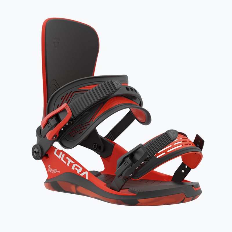 Pánské snowboardové vázání Union Ultra hot red