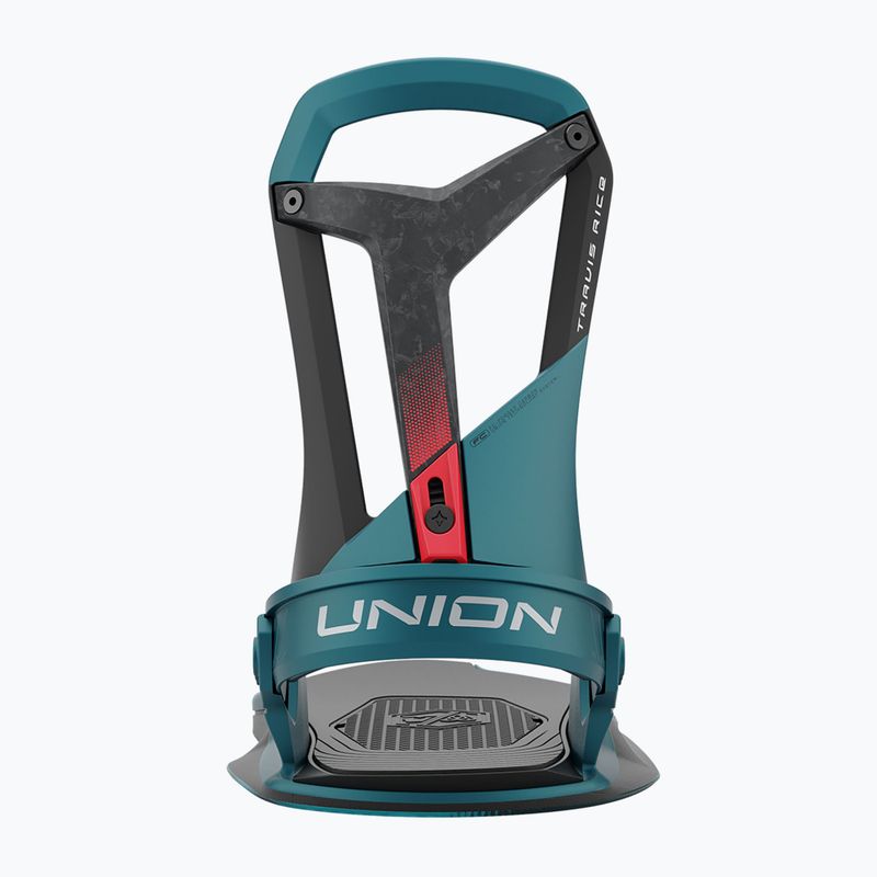 Pánské snowboardové vázání Union Falcor teal 2