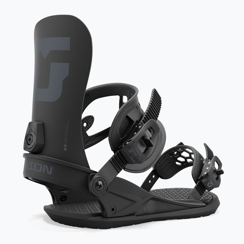 Pánské snowboardové vázání Union Strata black 4