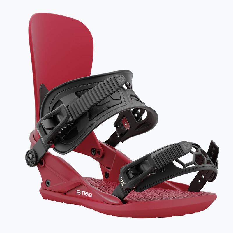 Pánské snowboardové vázání Union Strata burgundy 
