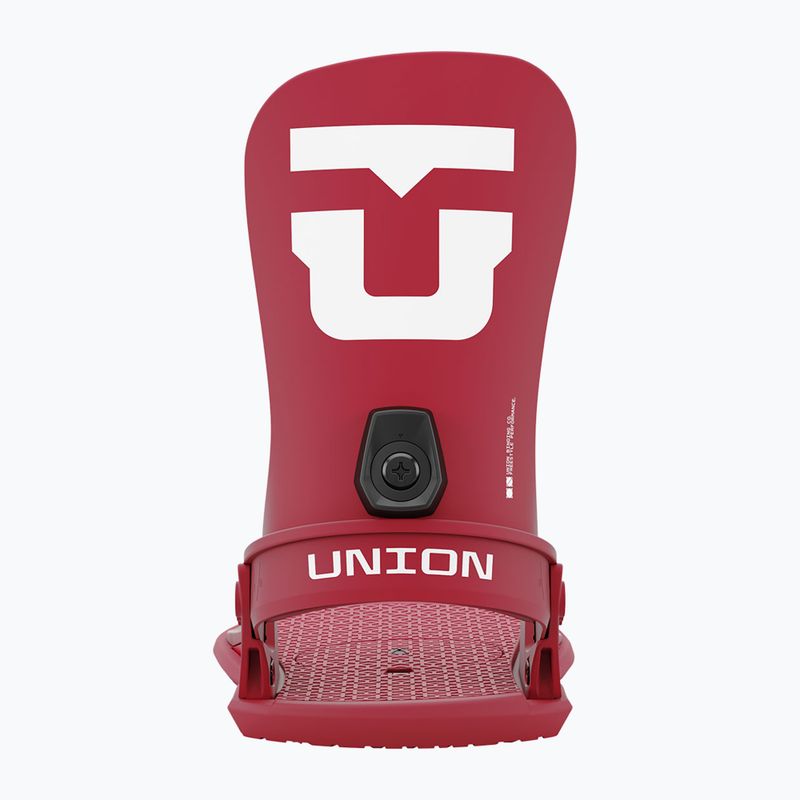 Pánské snowboardové vázání Union Strata burgundy  2