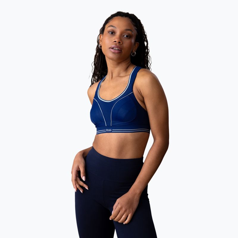Podprsenka Shock Absorber Ultimate Run Bra athletic navy 3