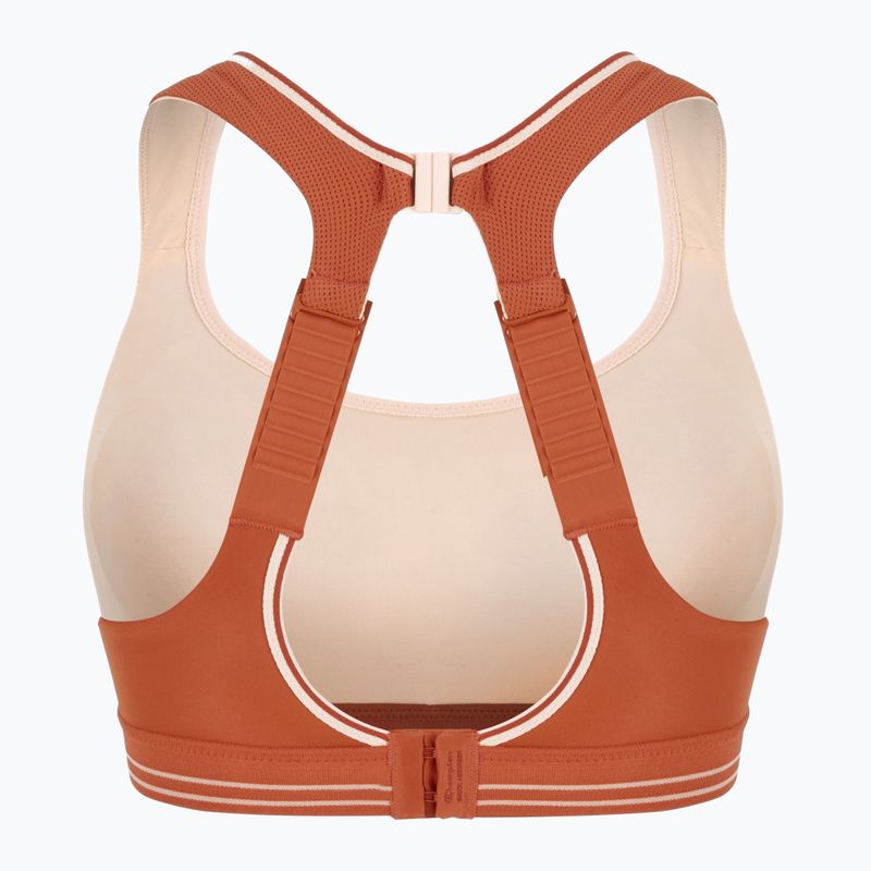 Tréninková podprsenka Shock Absorber Ultimate Run Bra heated copper 2