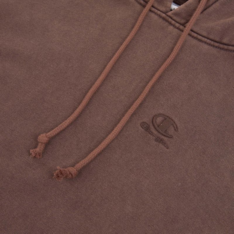 Pánská mikina Champion 221571 Sweatshirt Hooded chocolate 3
