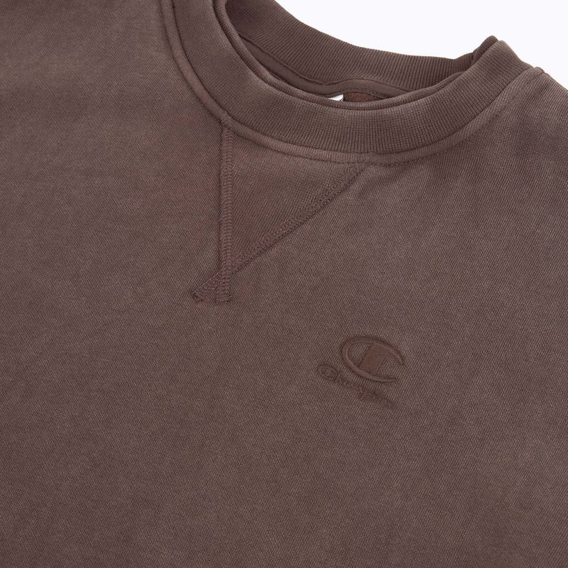 Pánská mikina Champion 221572 Crewneck Sweatshirt chocolate 3