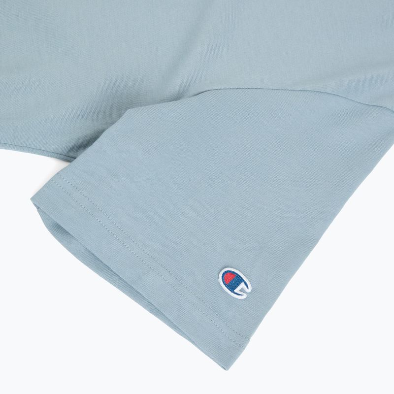 Pánské tričko na lezení Champion 221604 Crewneck baby blue 4