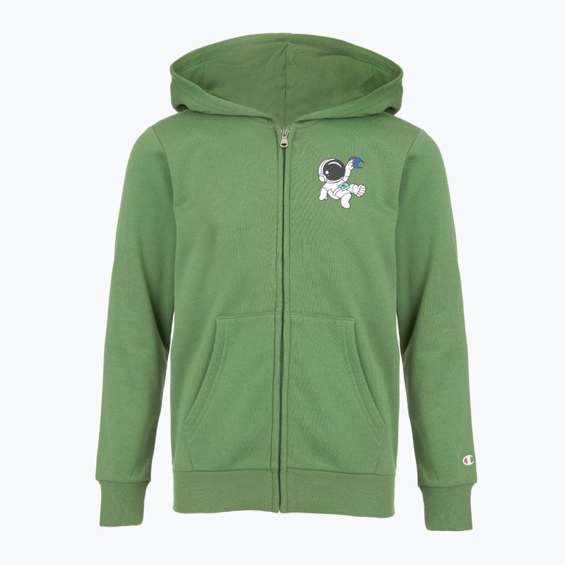 Dětská tepláková souprava Champion 307300 Sweatsuit rock grey/new black 3