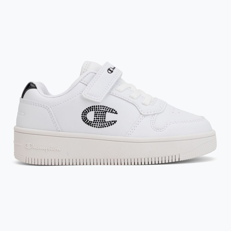 Dětské boty Champion RD18 Platform Glitter G PS Low Cut wht/nbk 2