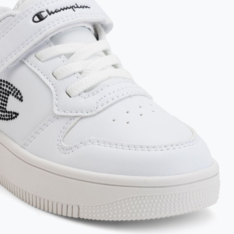 Dětské boty Champion RD18 Platform Glitter G PS Low Cut wht/nbk 7