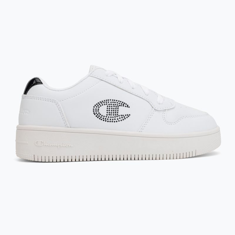 Boty  Champion RD18 Platform Glitter G GS Low Cut wht/nbk 2