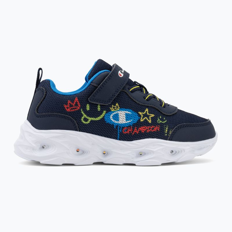 Dětské boty do vody Champion Funfair Print B PS Low Cut new navy/bright atomic teal 2