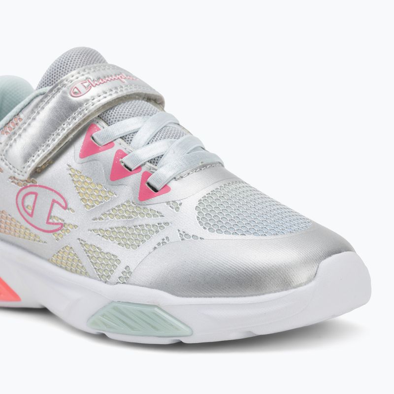 Dětské boty do vody Champion Wave Tri G PS Low Cut silver/blue burgundy/imperial light blue 7