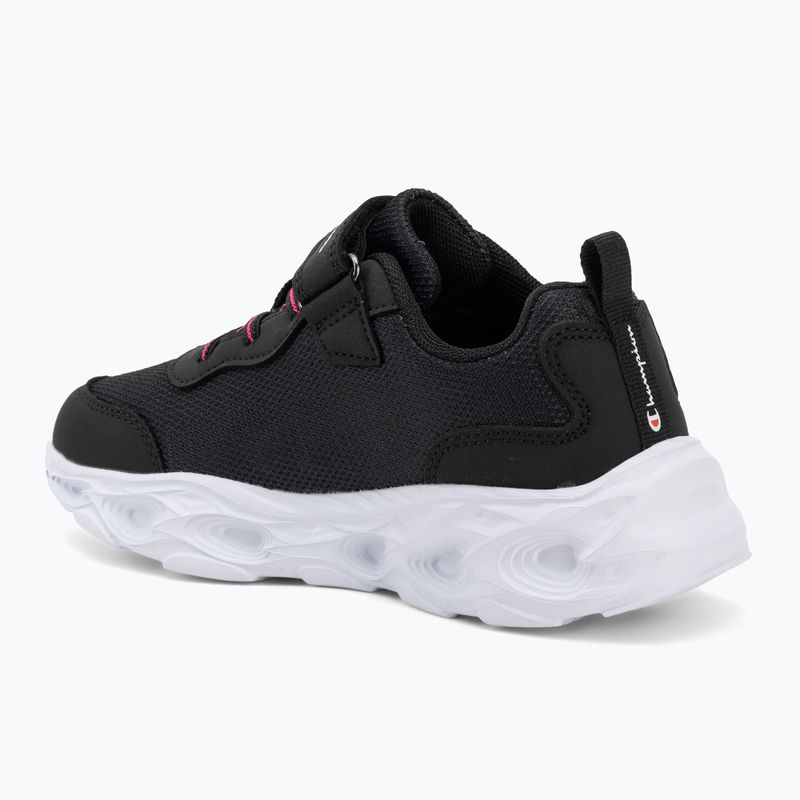 Dětské boty do vody Champion Funfair Print G PS Low Cut new black/fluorescent pink/imperial light blue 3