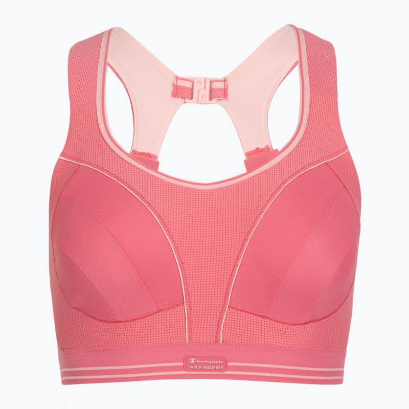 Sportovní podprsenka Shock Absorber Ultimate Run Bra pink