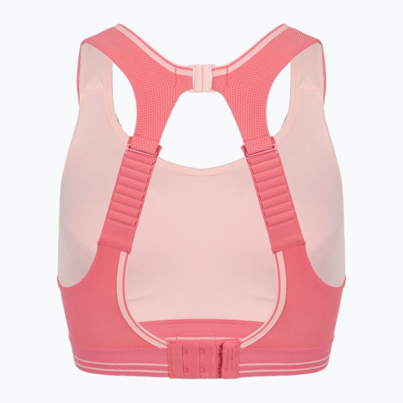 Sportovní podprsenka Shock Absorber Ultimate Run Bra pink 2