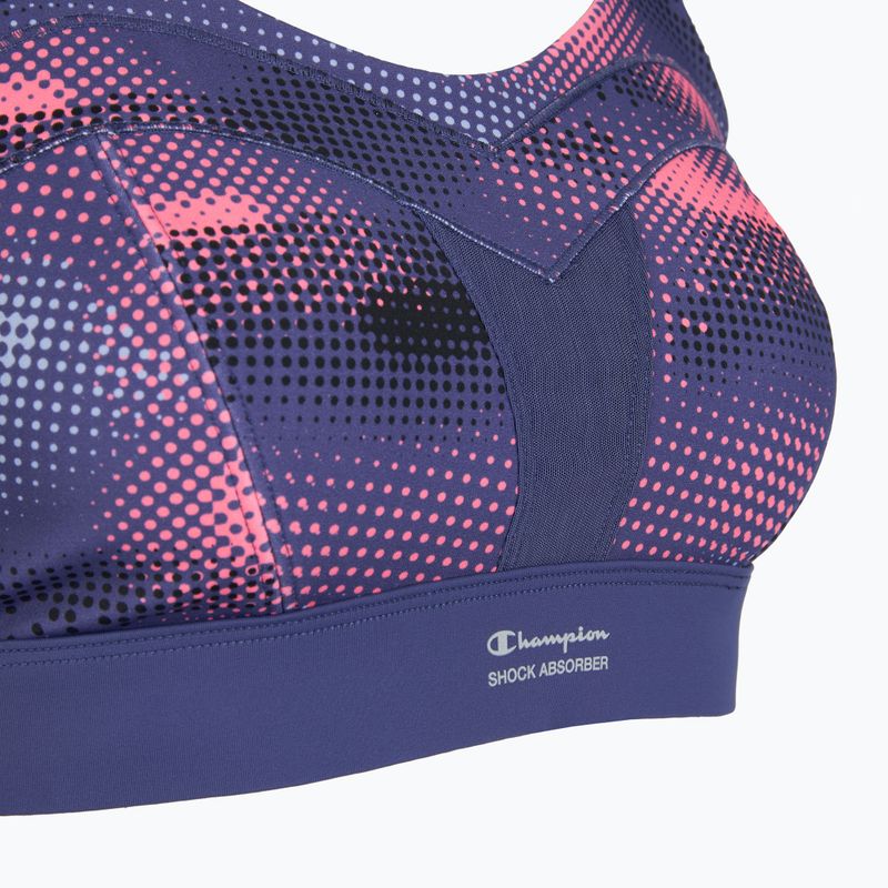Sportovní podprsenka Shock Absorber High Intensity purple 3