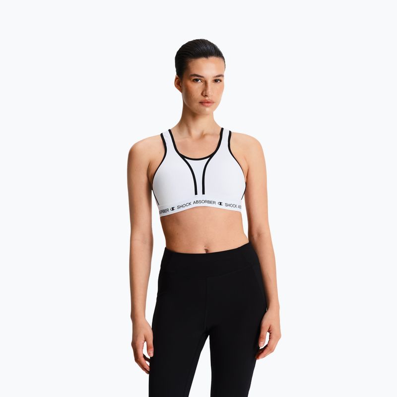 Sportovní podprsenka Shock Absorber Ultimate Run Bra Padded white 4