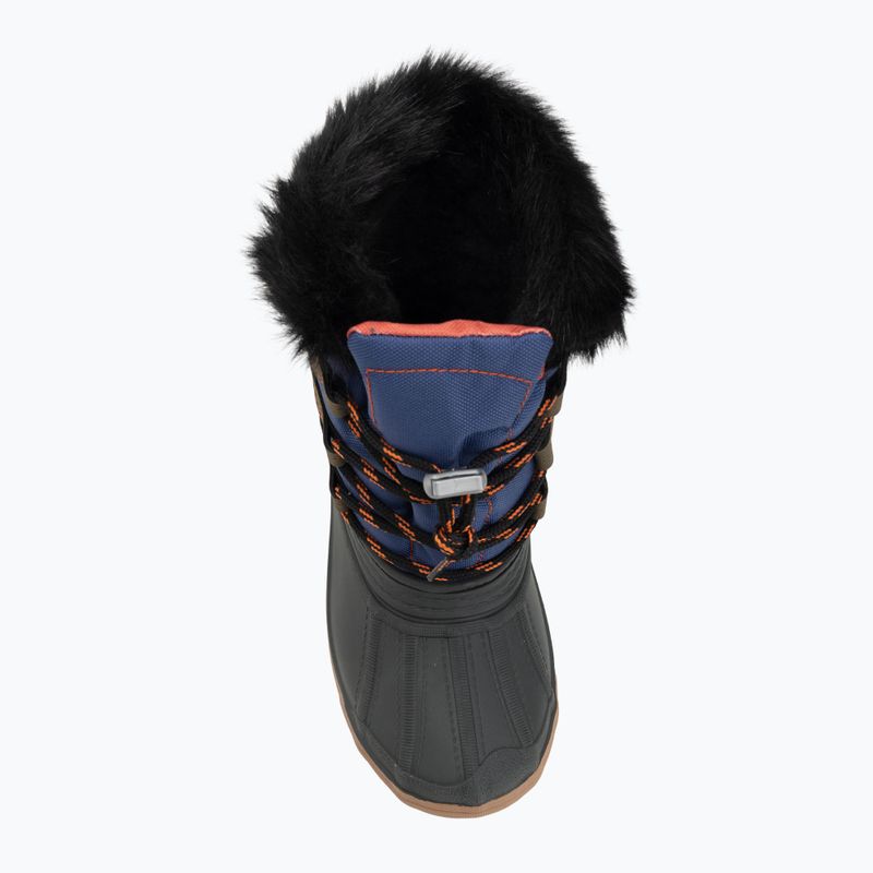 Dětské sněhule BOATILUS Nippy 02 syntetická kůže green/blue 5