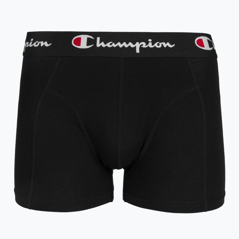 Boxerky Champion U20002 4 pairs black/logo 5