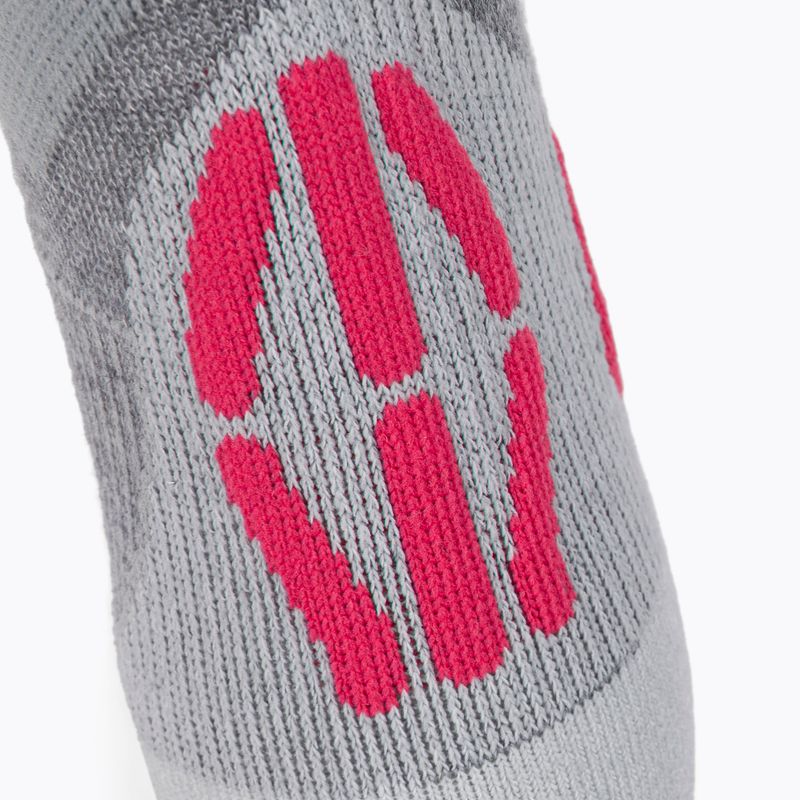 Dámské lyžařské ponožky UYN Ski Touring silver/fuchsia 3