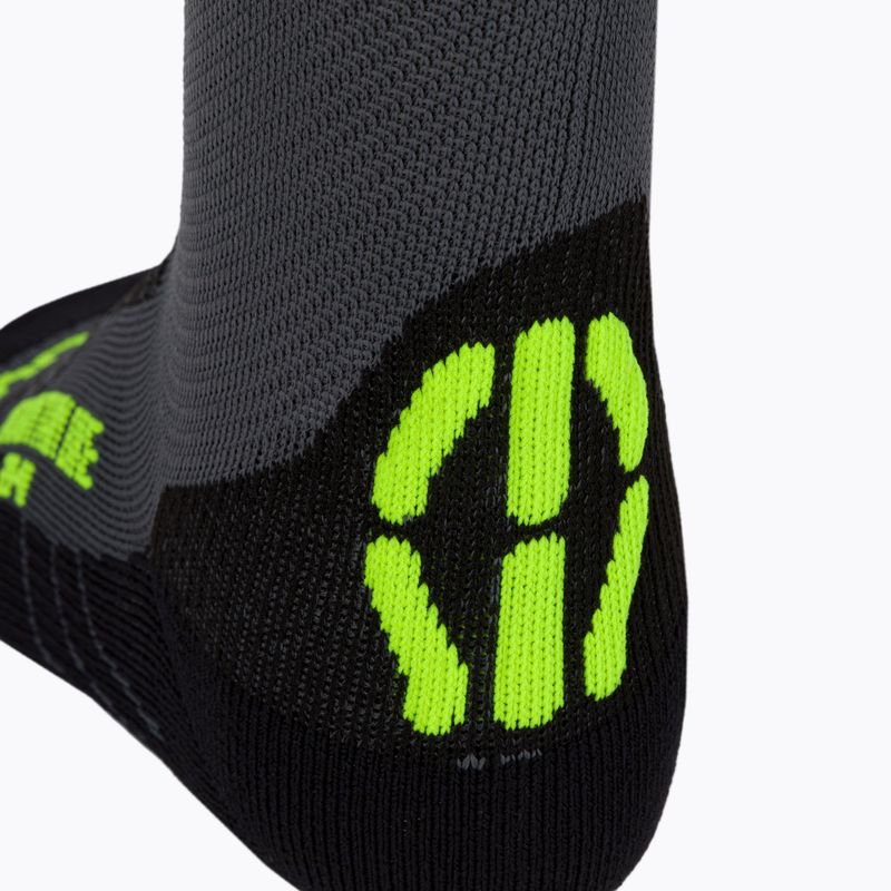 Pánské cyklistické ponožky UYN MTB anthracite/yellow fluo 4