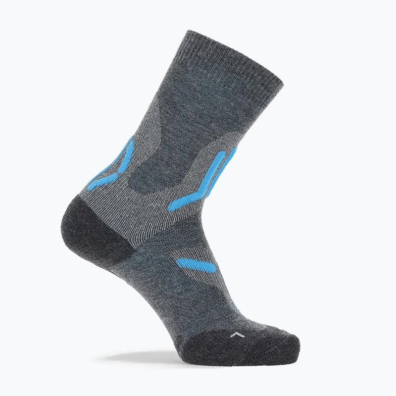 Dámské ponožky Uyn Trekking 2IN Merino Mid mid grey/turquoise 2