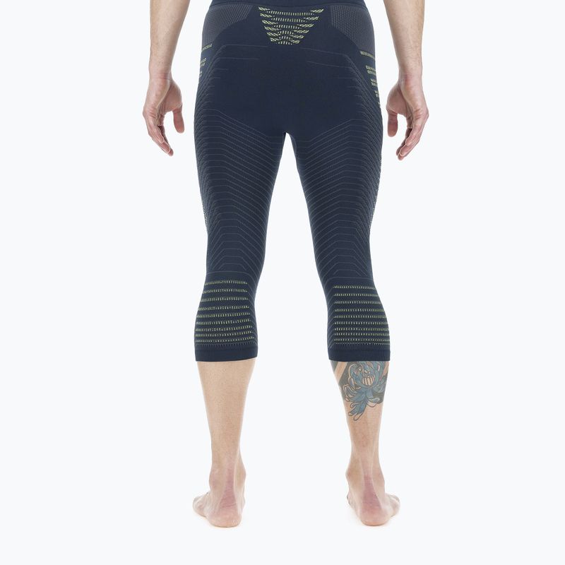 Pánské termoaktivní kalhoty UYN Resilyon Ue UW Medium dark blue/yellow 5