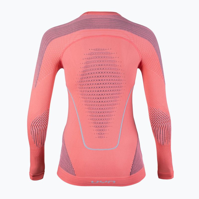 Dámská termoakční mikina UYN Evolutyon UW Shirt strawberry/ pink/ turquoise 2