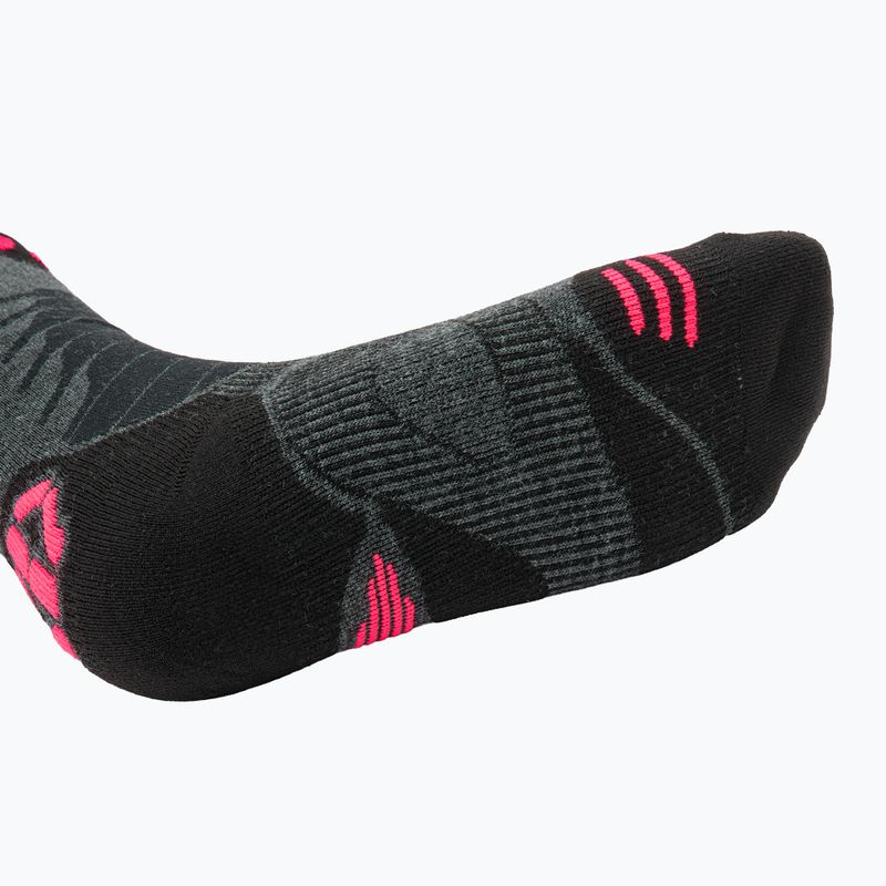 Pánské lyžařské ponožky UYN Ski One Merino anthracite/pink 5