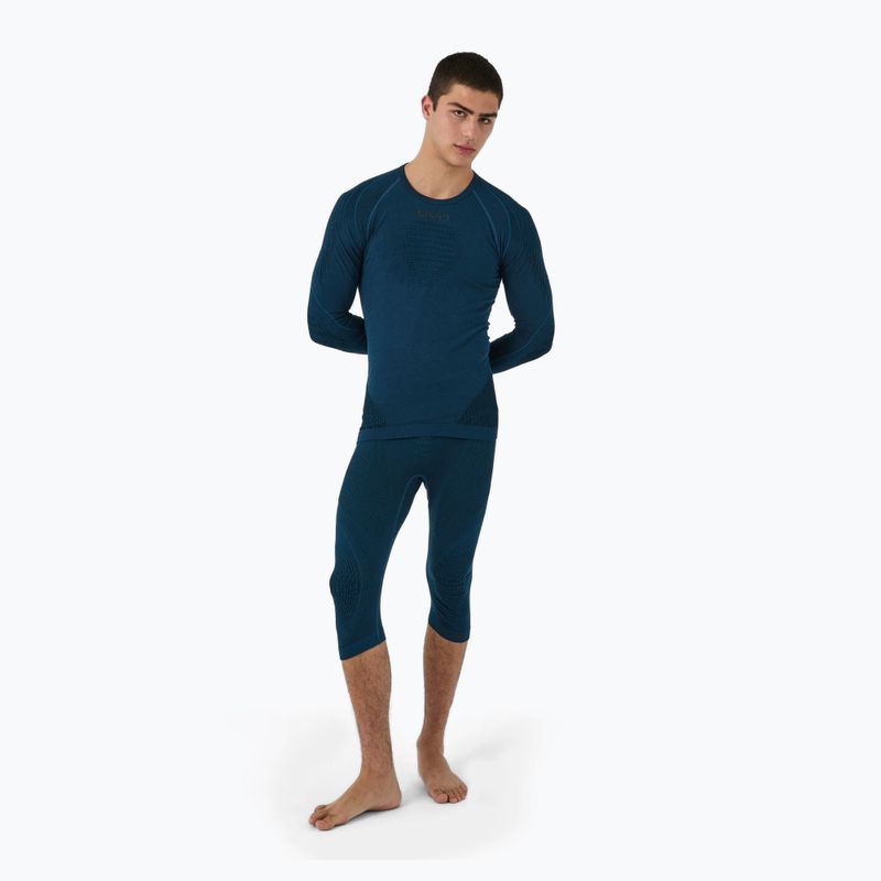 Pánská termoakční mikina UYN Evolutyon Biotech blue poseidon 2