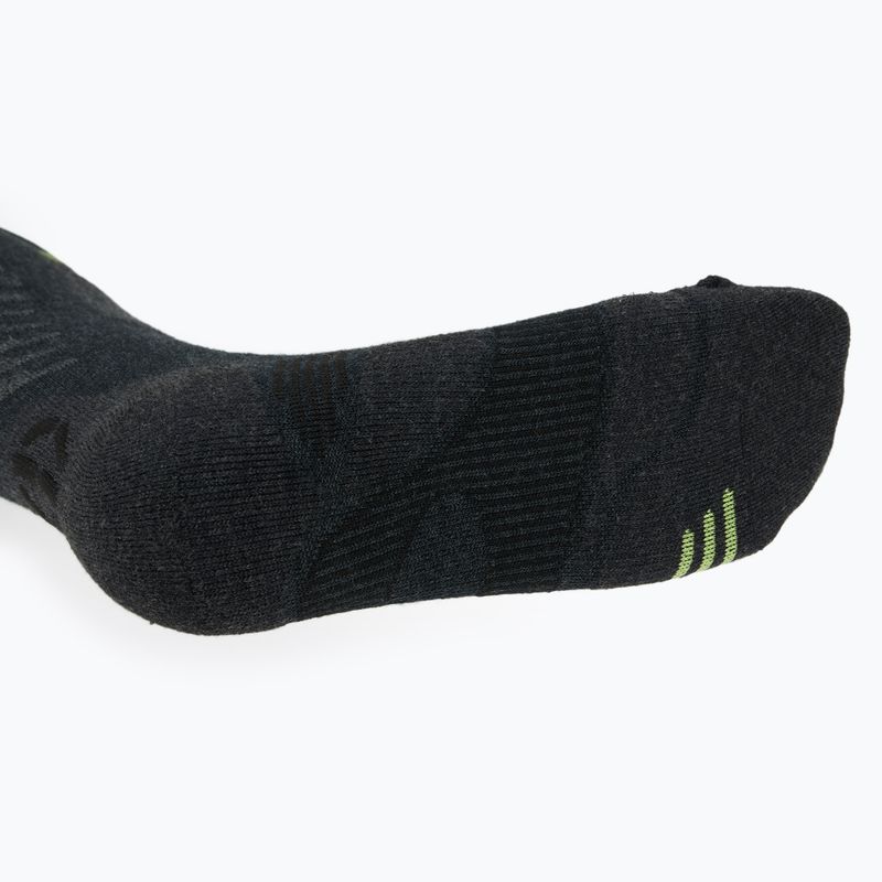 Pánské lyžařské ponožky UYN Ski One Comfort Fit anthracite/lime 4