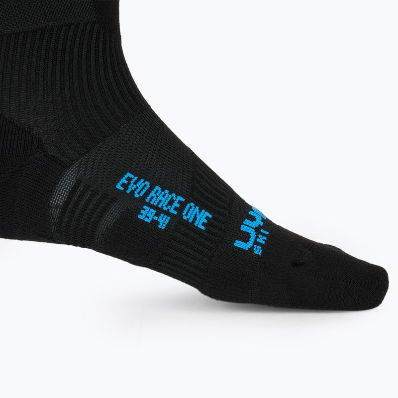 Pánské lyžařské ponožky UYN Ski Evo Race One black/blue 4