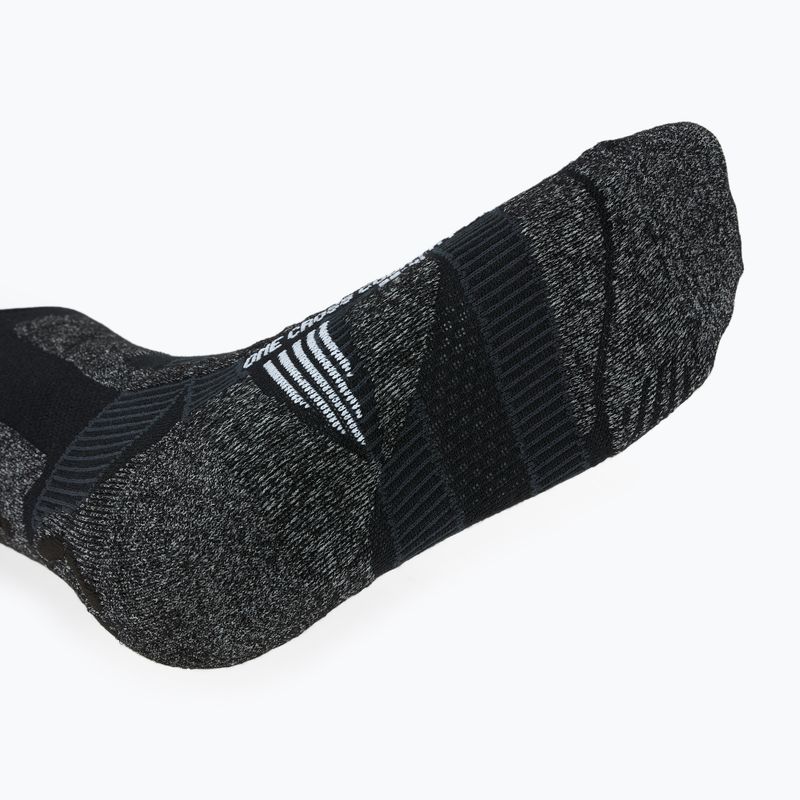 Pánské lyžařské ponožky UYN Ski Cross Country One Bio black/anthracite 5