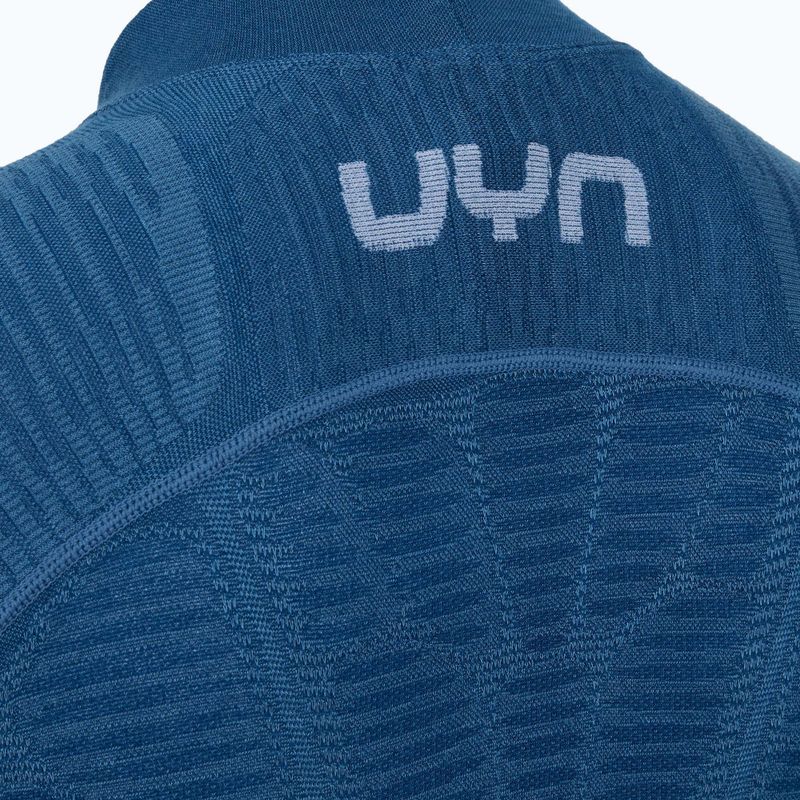 Pánské termo tričko s dlouhým rukávem UYN Elevatyon Biomorph Turtle Neck blue atoll 10