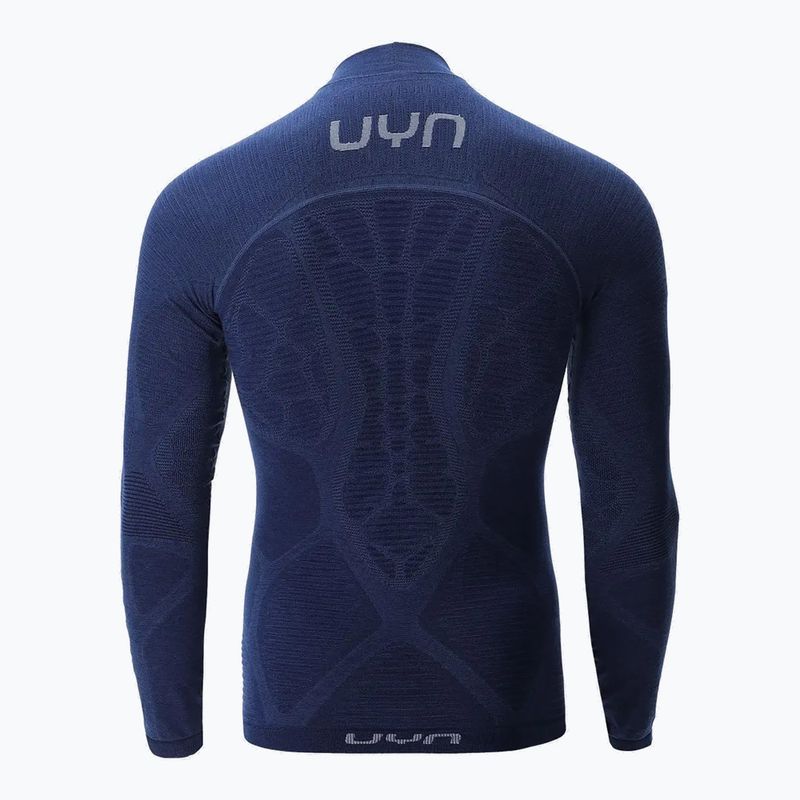 Pánské termo tričko longsleeve UYN Elevatyon Biomorph LS Turtle Neck indaco 3