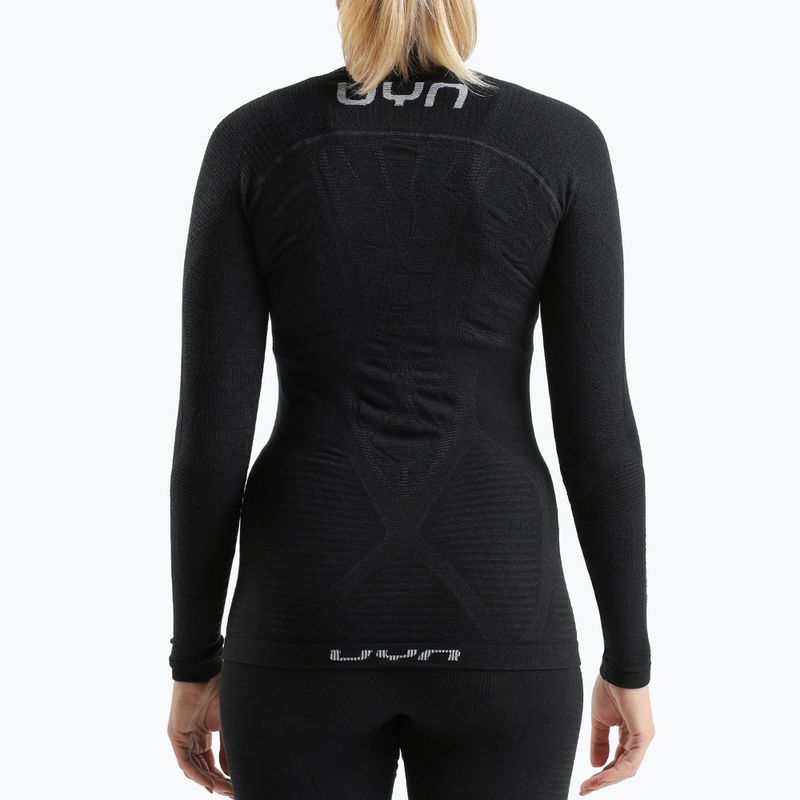 Dámské termo triko s dlouhým rukávem UYN Elevation Biomorph Turtle Neck black 3
