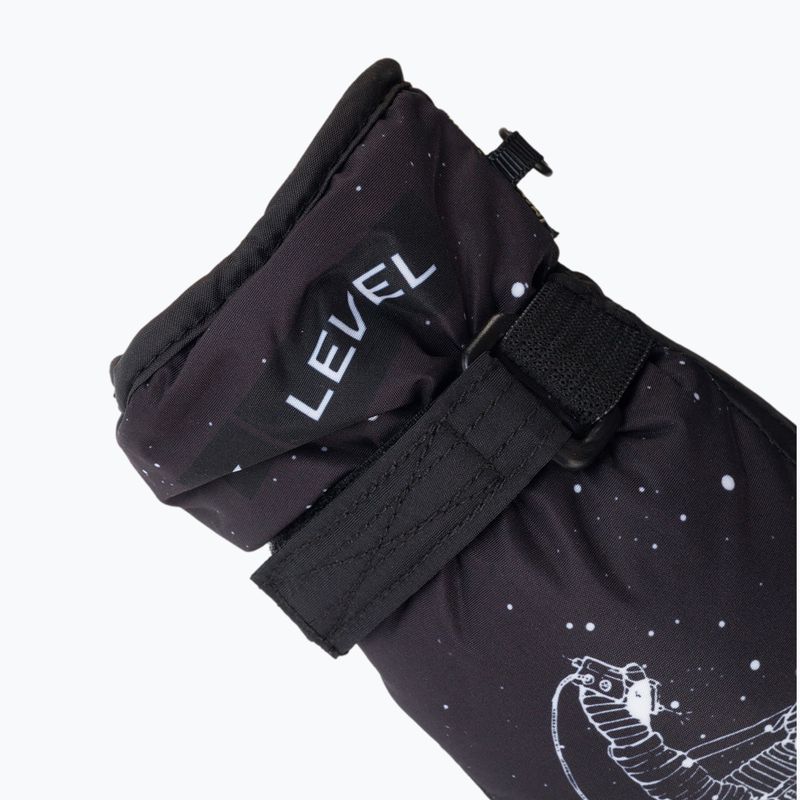 Dětské lyžařské rukavice Level Mitt černé 4152JM 4