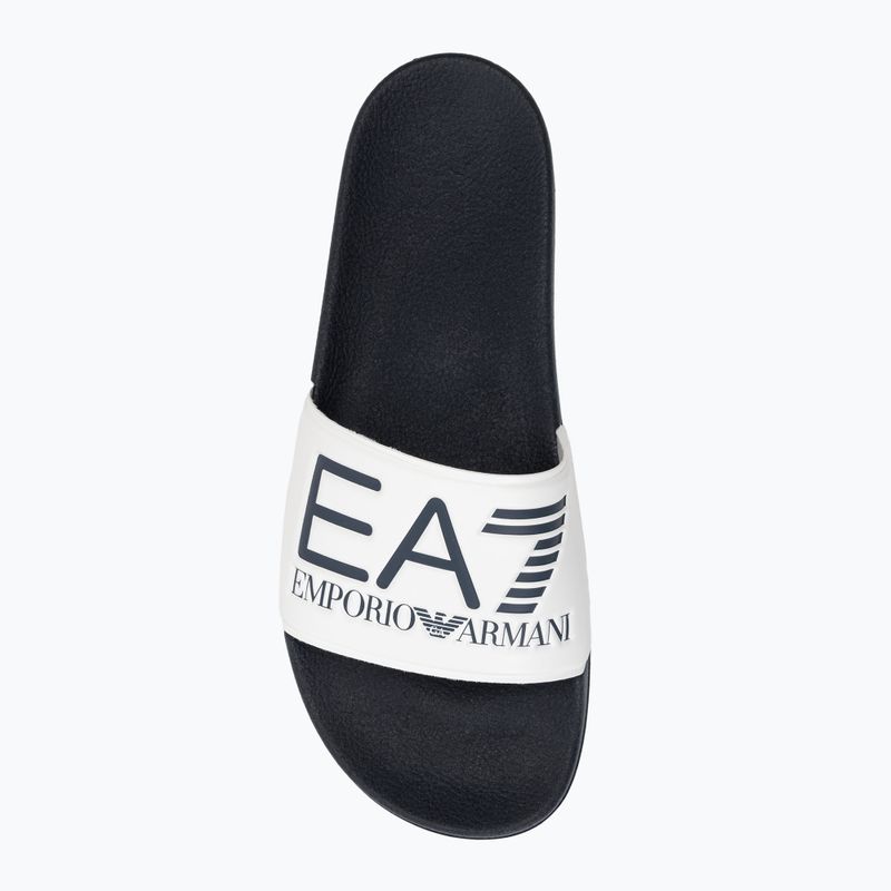 Pantofle EA7 Emporio Armani Water Sports Visibility white/navy 5