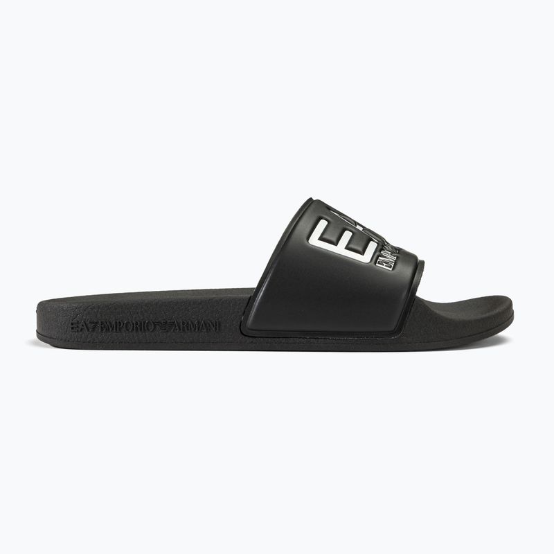 Pantofle EA7 Emporio Armani Water Sports Visibility black 2